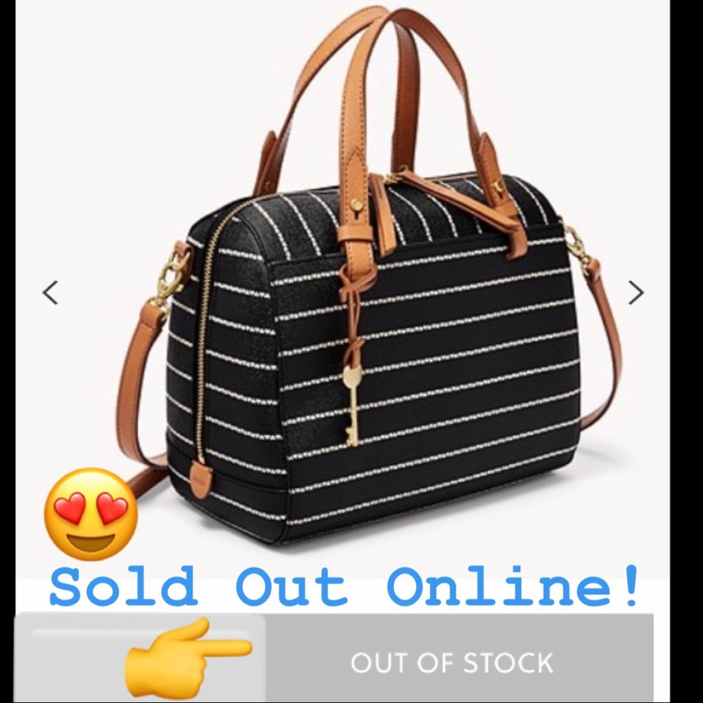 NEW! Fossil Rachel Satchel/Crossbody & Tote Set! - Picture 8 of 12